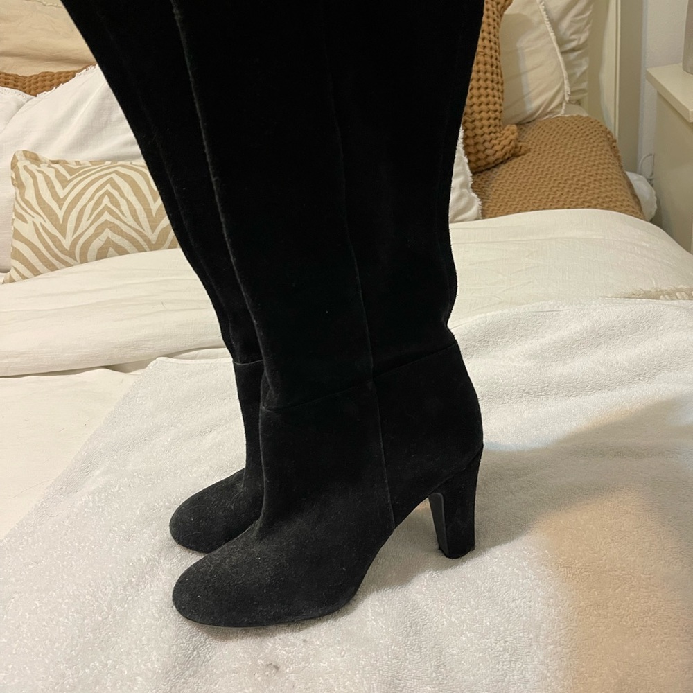Jessica Simpson knee-high suede boots